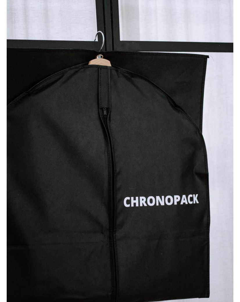 MILAN GARMENT BAG - BLACK (65x185 cm)