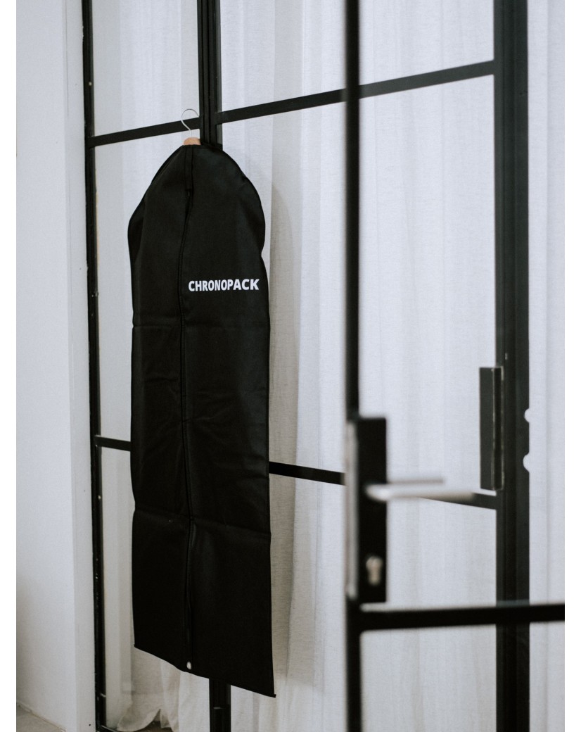 MILAN GARMENT BAG - BLACK (65x185 cm)