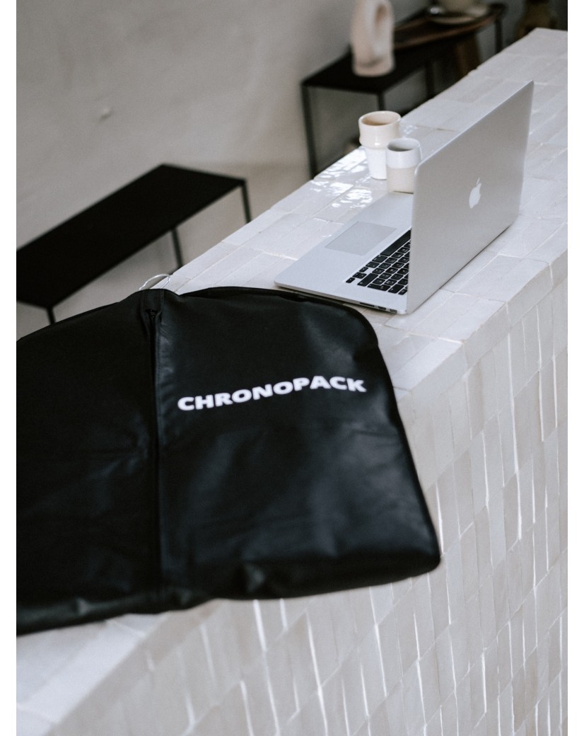 MILAN GARMENT BAG - BLACK (65x185 cm)