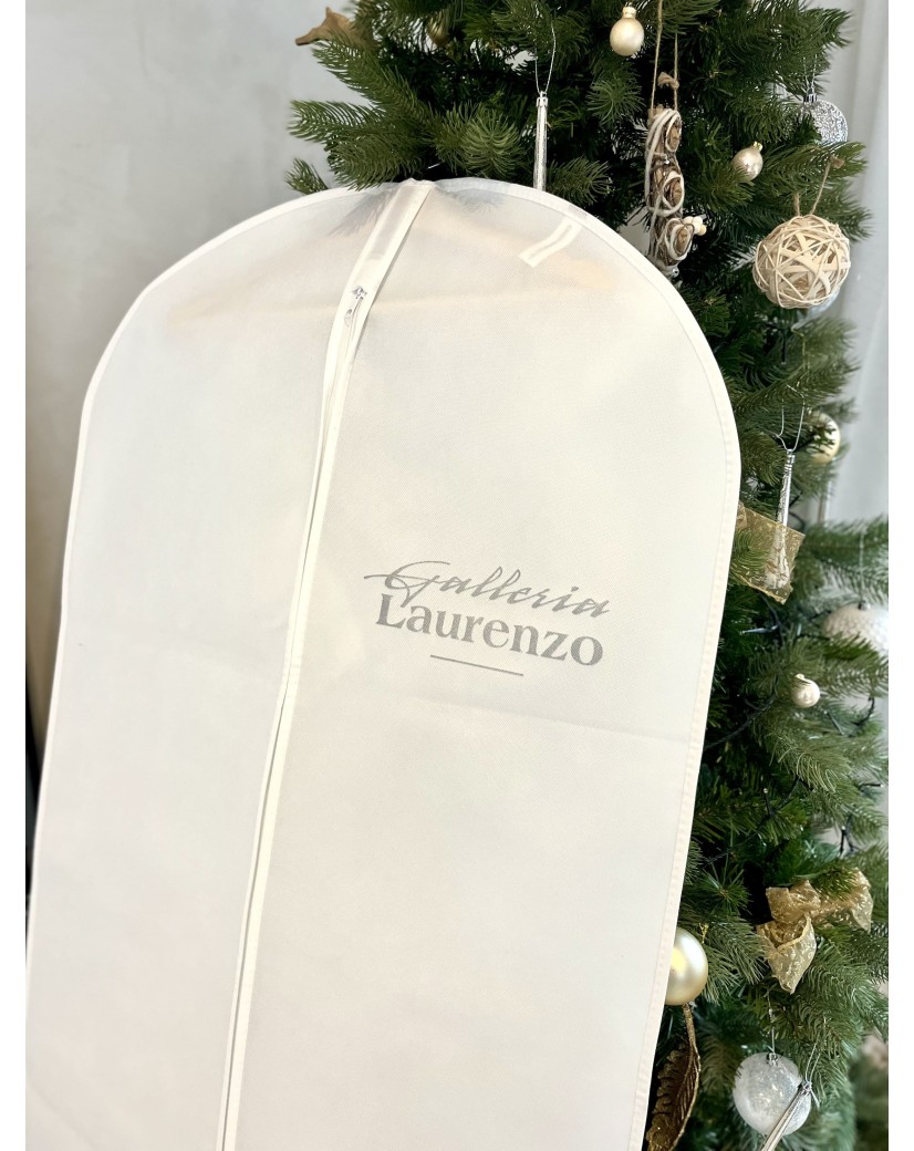 MILAN GARMENT BAG - WHITE (65x185 cm)