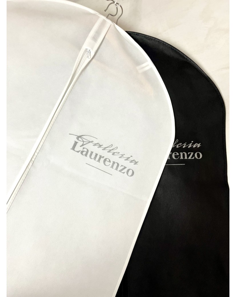 MILAN GARMENT BAG - WHITE (65x185 cm)