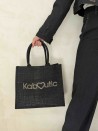 Sacs en toile de jute noir personnalisés avec votre logo - Commandez maintenant