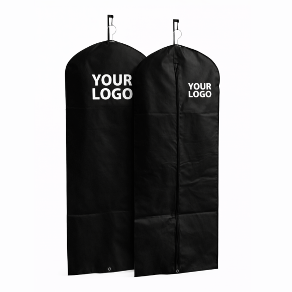 MILAN GARMENT BAG - BLACK (65x185 cm)