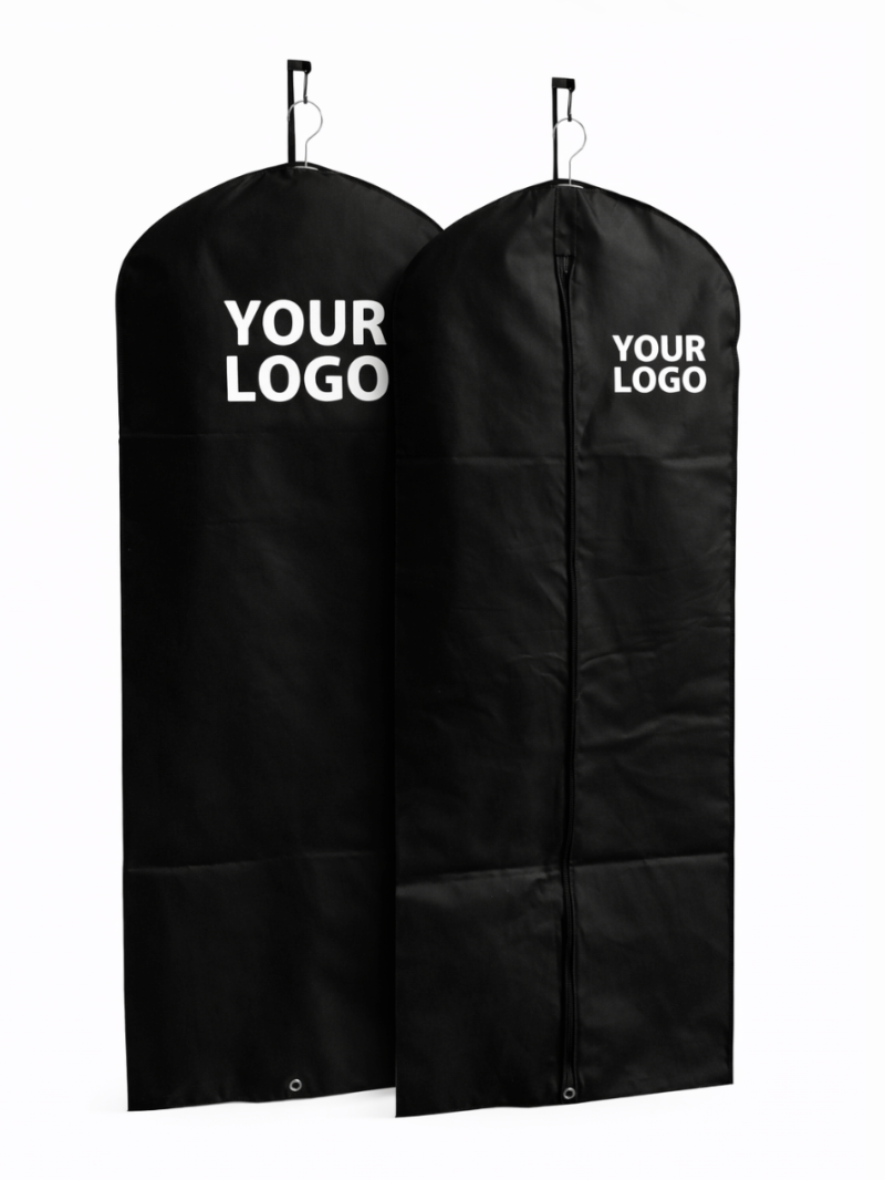 FUNDA PARA ROPA MILAN - NEGRO (65x185 cm)