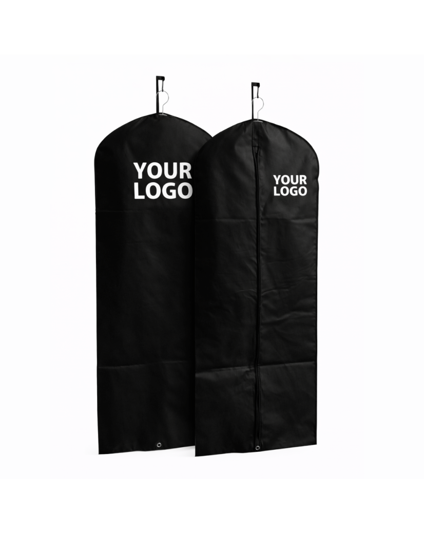 MILAN GARMENT BAG - BLACK (65x185 cm)