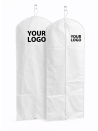 MILAN GARMENT BAG - WHITE (65x185 cm)
