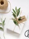 Papier cadeau - Blanc brillant