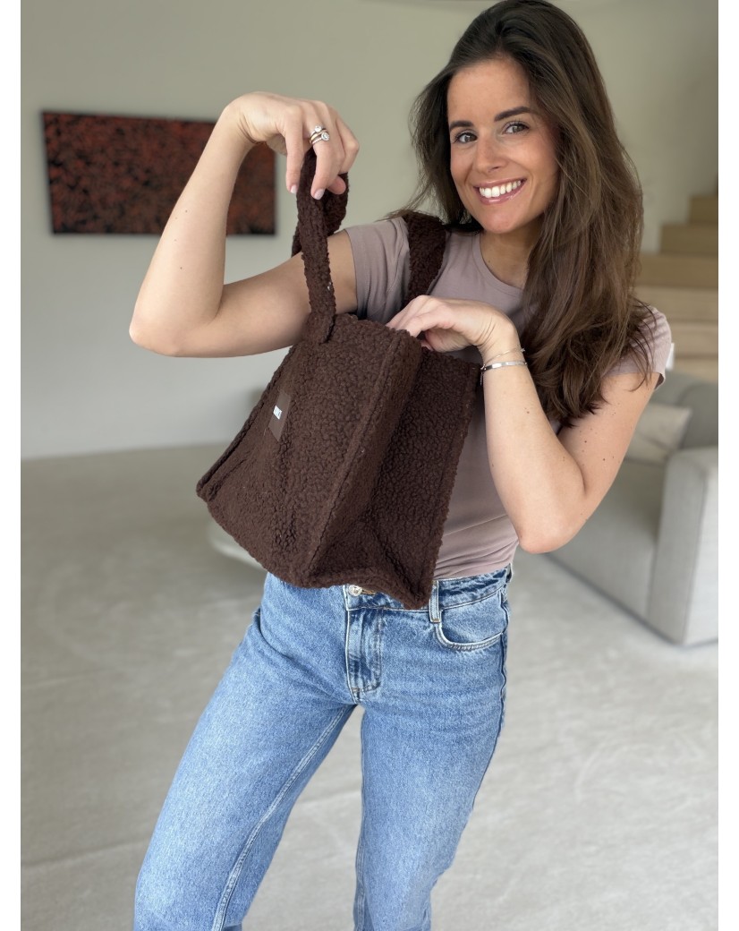 SAC TEDDY BRUN CHOCOLAT