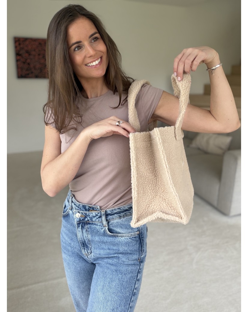 TEDDY BAG - BEIGE