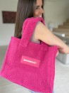Sac Teddy - Rose Fuschia (37x16x28cm)