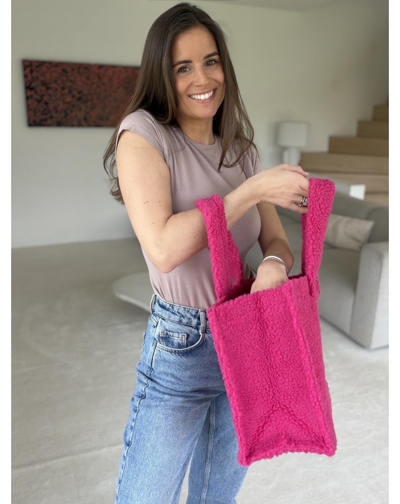 TEDDY BAG - FUCHSIA ROSE