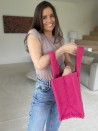 TEDDY BAG - FUCHSIA ROSE