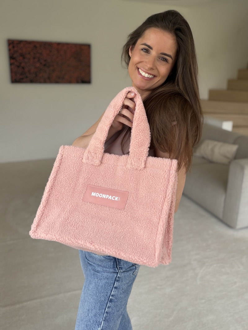 SAC TEDDY ROSE POUDRÉ