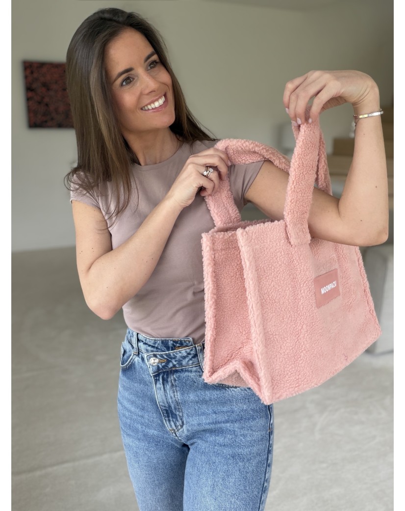 SAC TEDDY ROSE POUDRÉ