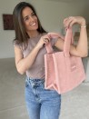 TEDDY BAG - POWDER PINK