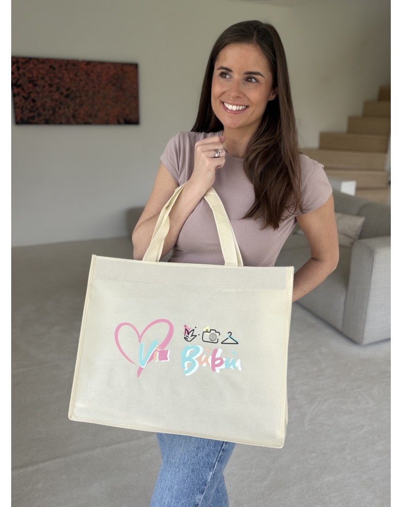 BOLSO LYON BEIGE - L (45x15x35cm)