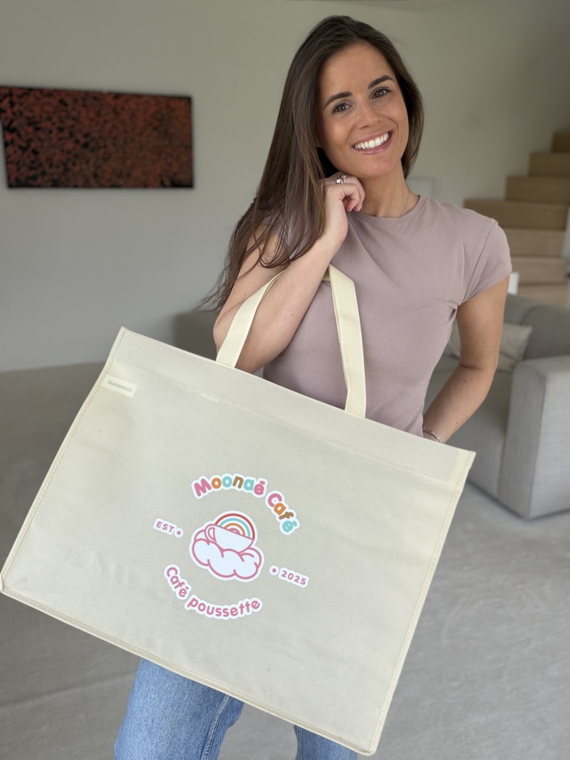 LYON BEIGE BAG - XL (55x14x40cm)