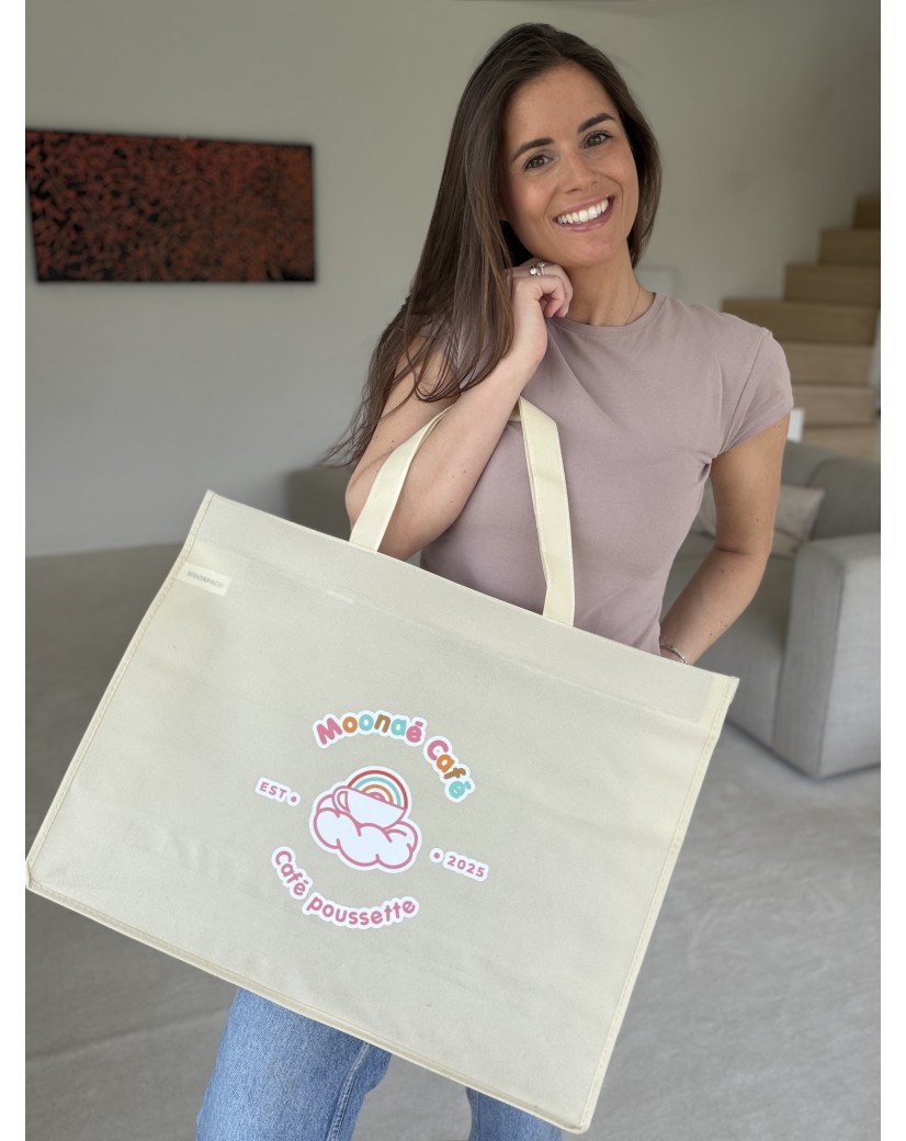 LYON BEIGE BAG - XL (55x14x40cm)