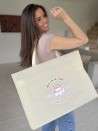 SAC LYON BEIGE - L (55x14x40cm)