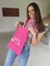 TOTEBAG "PARIJS" FUCHSIA (38x42 cm)