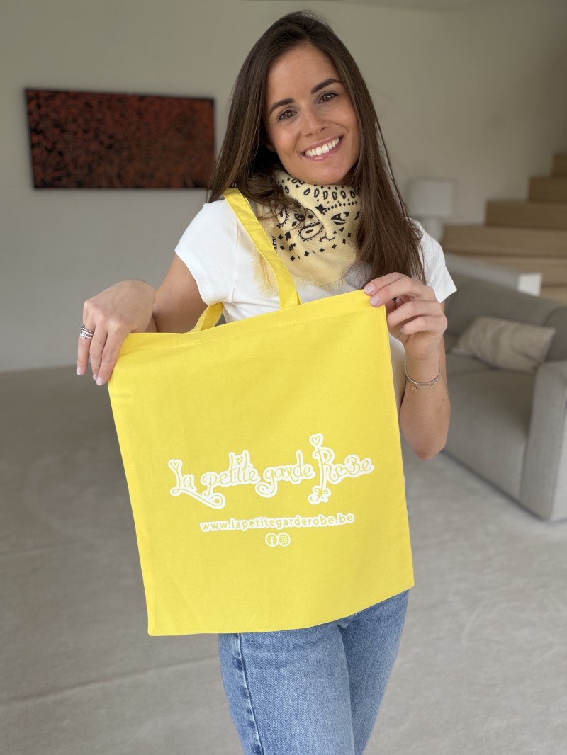 Bag PARIS - Yellow (38x42 cm)