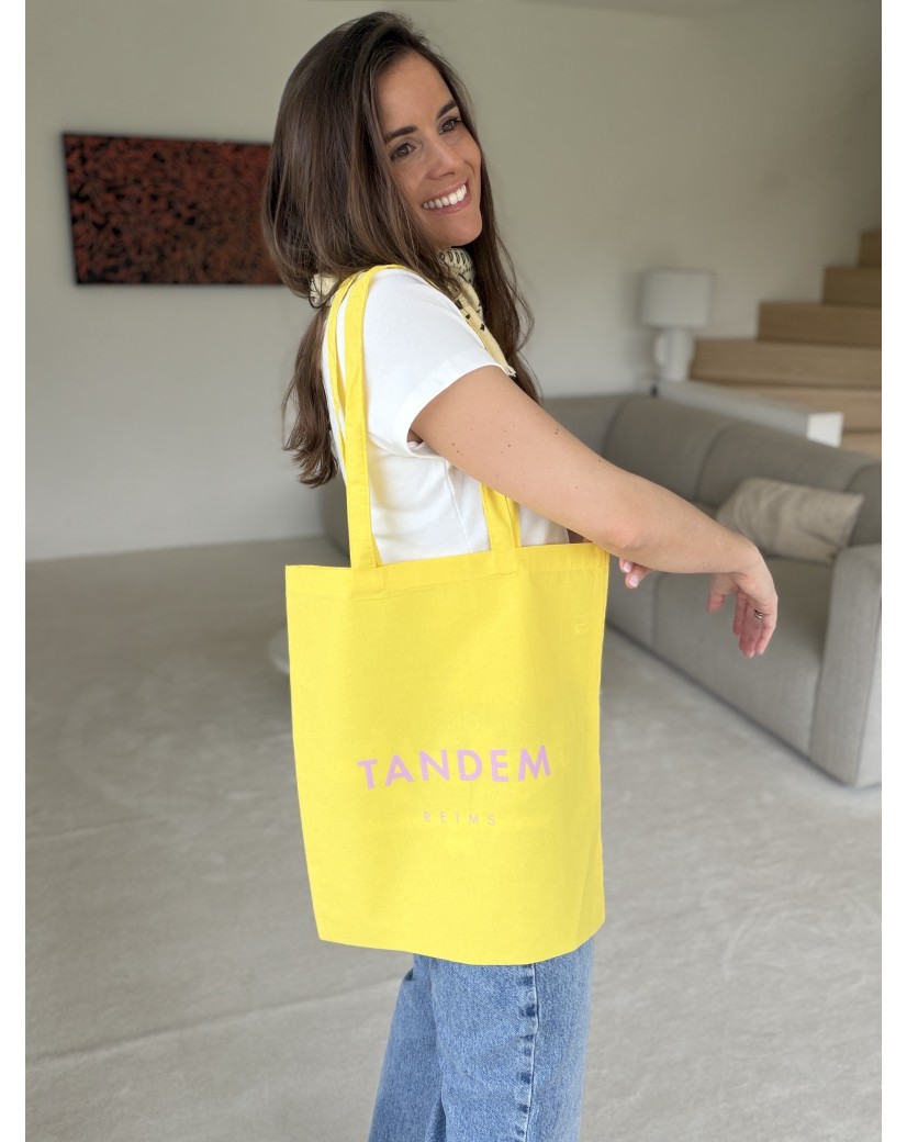 Bag PARIS - Yellow (38x42 cm)