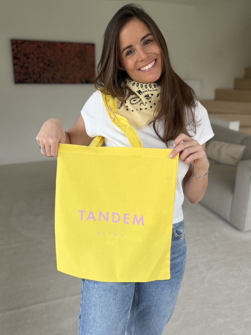 Bag PARIS - Yellow (38x42 cm)