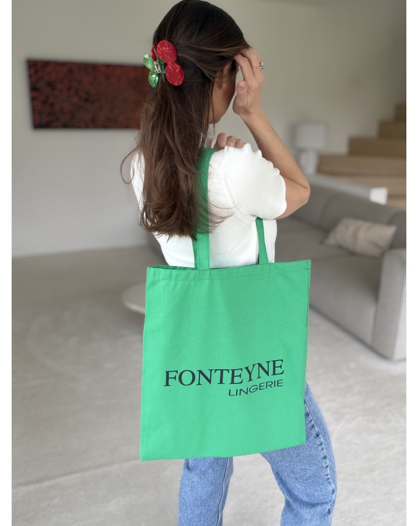 SAC PARIS - VERT (38x42cm)