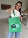 SAC PARIS - VERT (38x42cm)
