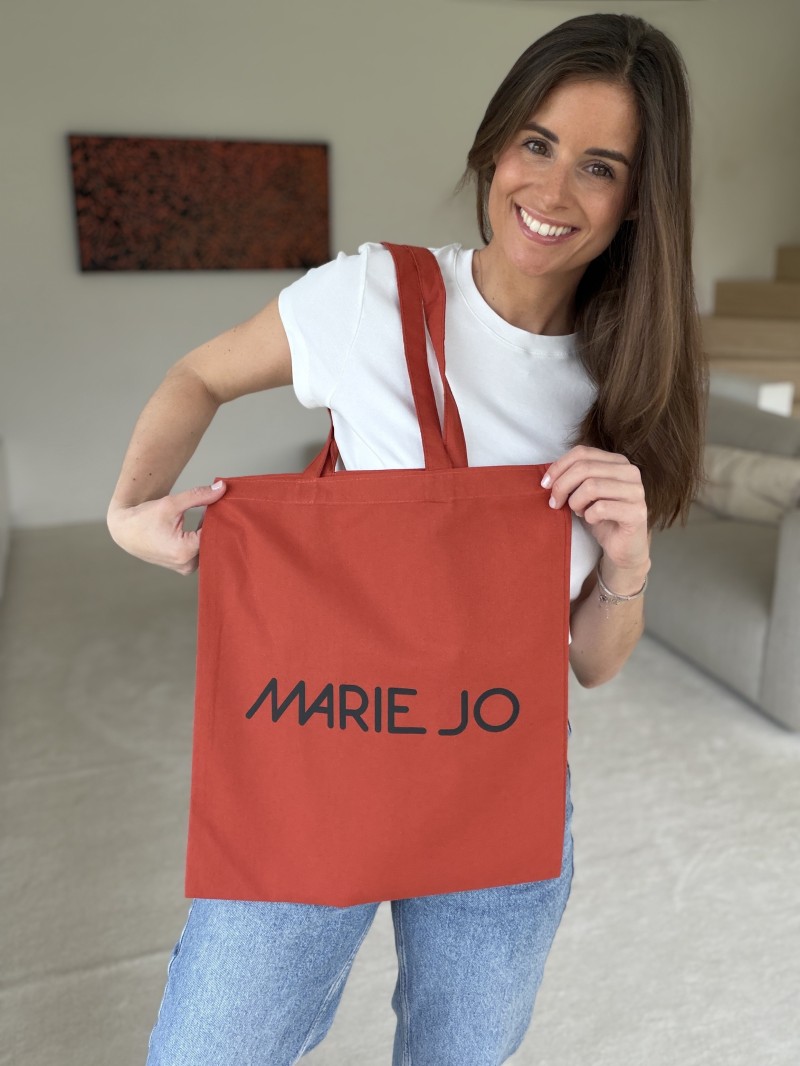 Tragetasche PARIS - TERRACOTTA (38x42 cm)