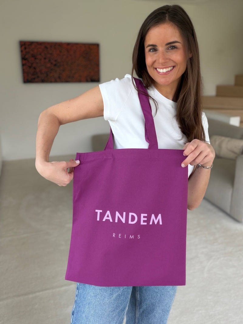 Tragetasche PARIS - MAUVE (38x42 cm)