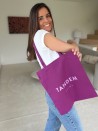 SAC PARIS - MAUVE (38x42cm)