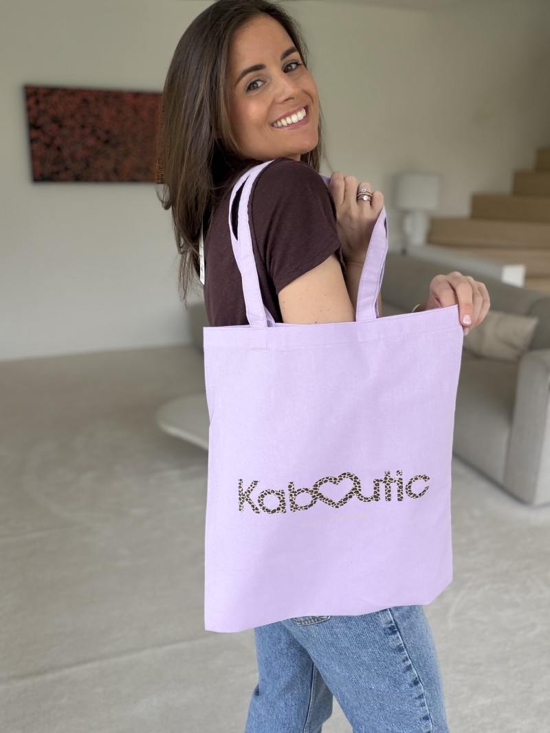 Bag PARIS - Lilac (38x42 cm)