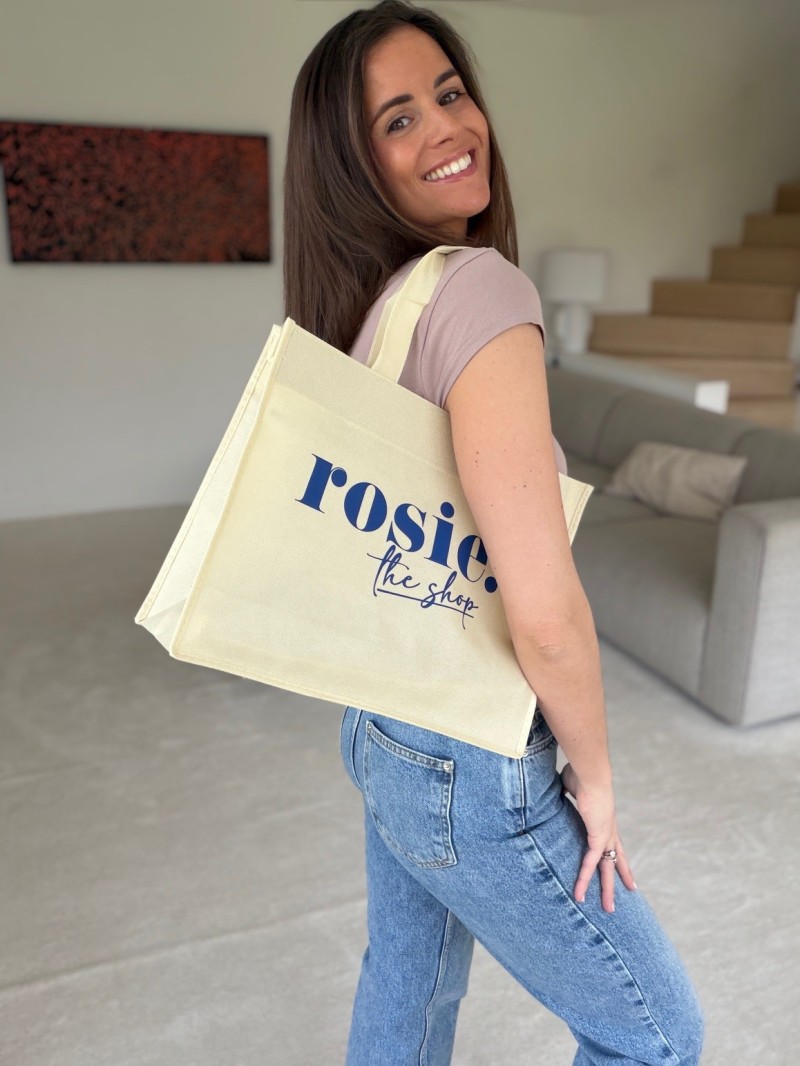 LYON BEIGE BAG - M (35x12x28cm)