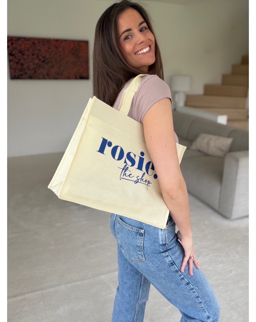 BOLSO LYON BEIGE - M (35x12x28cm)