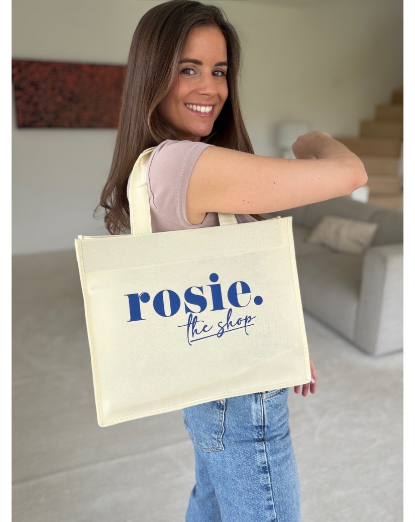 BOLSO LYON BEIGE - M (35x12x28cm)