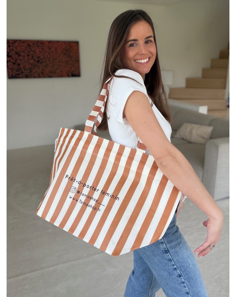 NICE BAG LINEA – TERRACOTTA - L (58 x 24 x 35 cm)