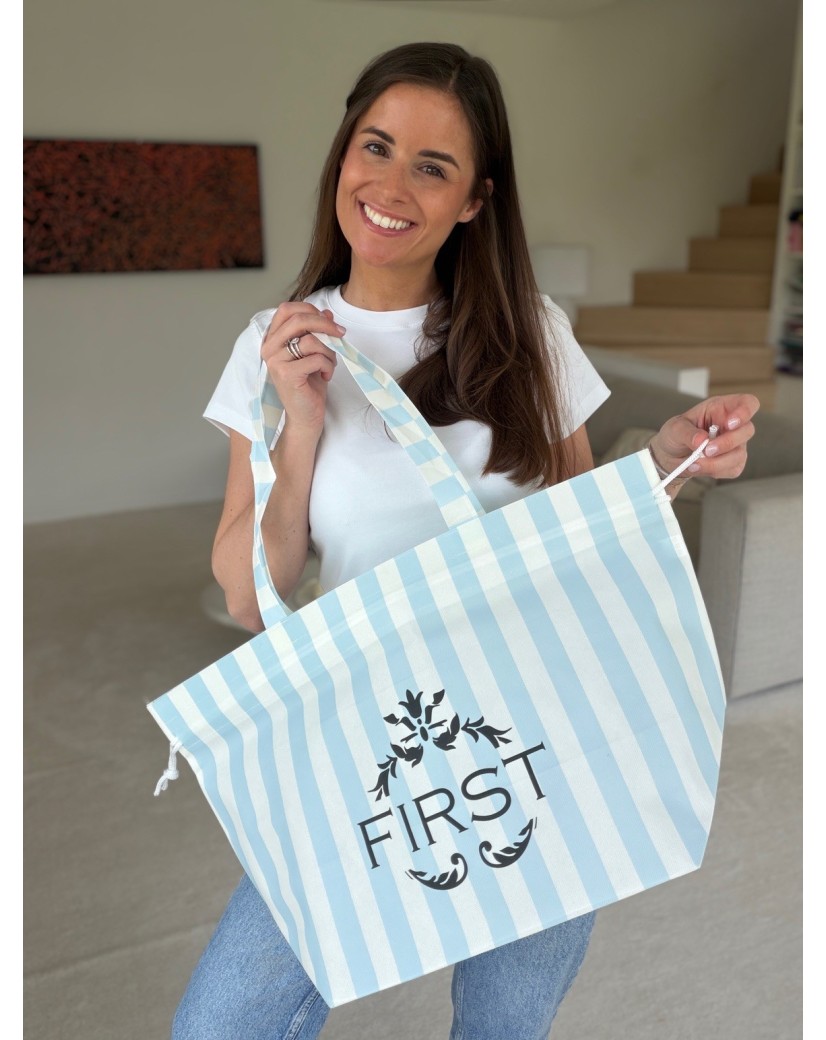 NICE BAG LINEA – BLUE - L (58 x 24 x 35 cm)