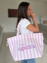Bolsa NICE LINEA Rosa Intenso – L (58 x 24 x 35 cm)