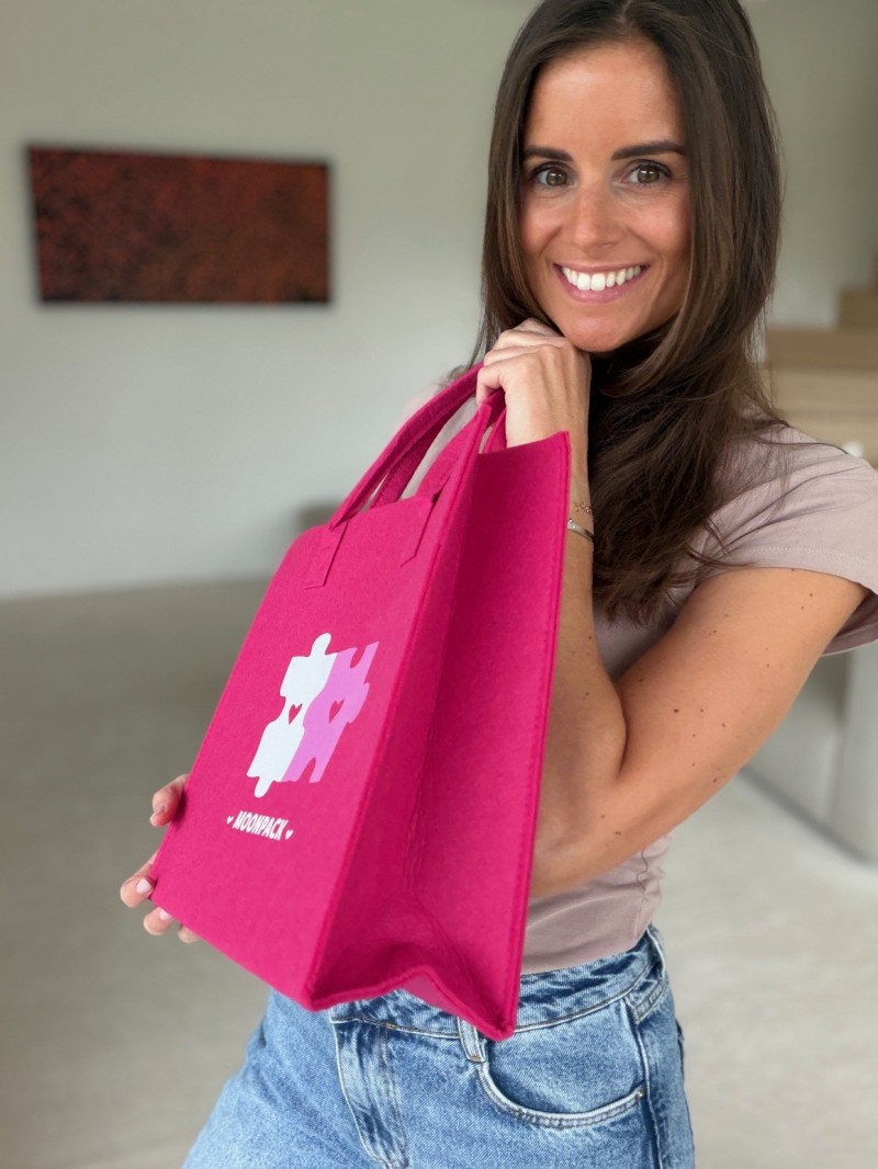 GRENOBLE BAG - PINK - M (35,5x11x28,5cm)