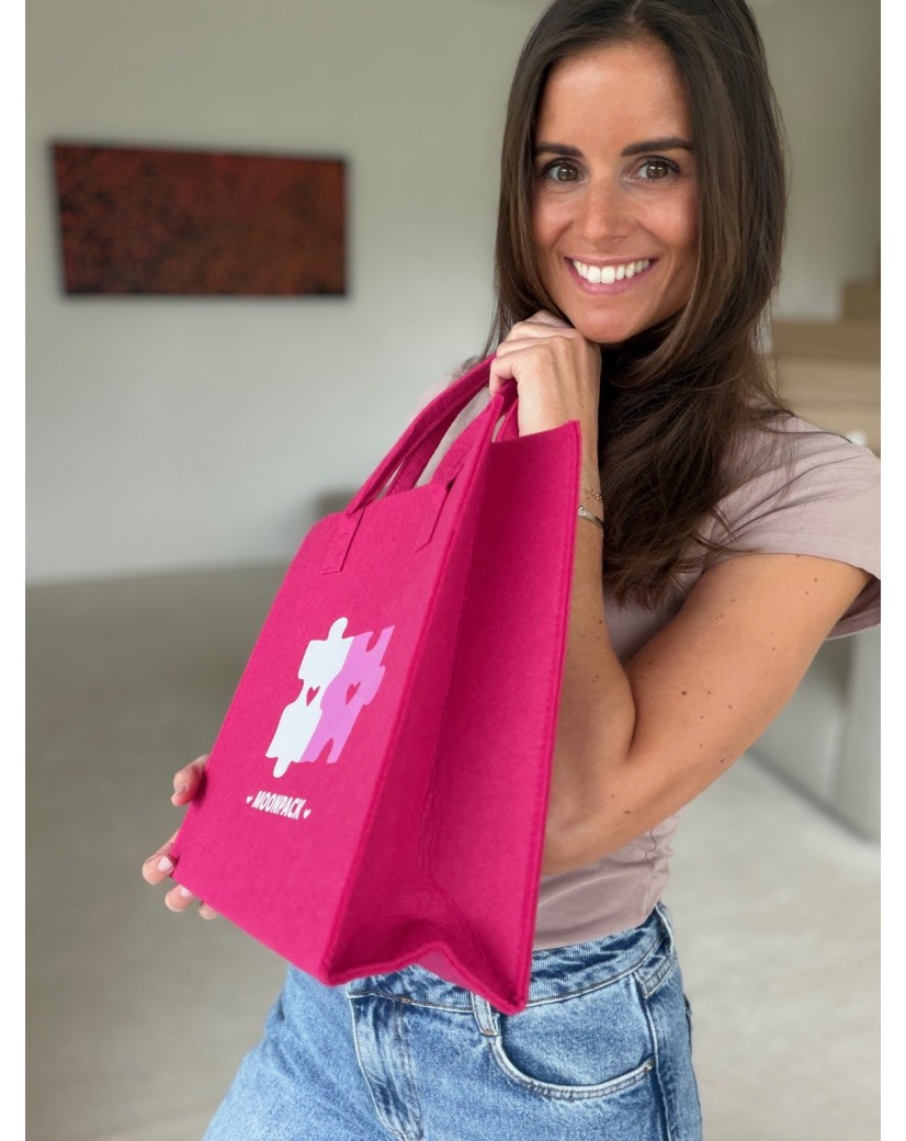 GRENOBLE BAG - PINK - M (35,5x11x28,5cm)