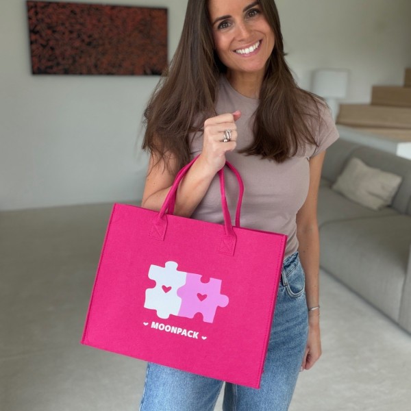 SAC GRENOBLE - FUSCHIA - M (35,5x11x28,5cm)