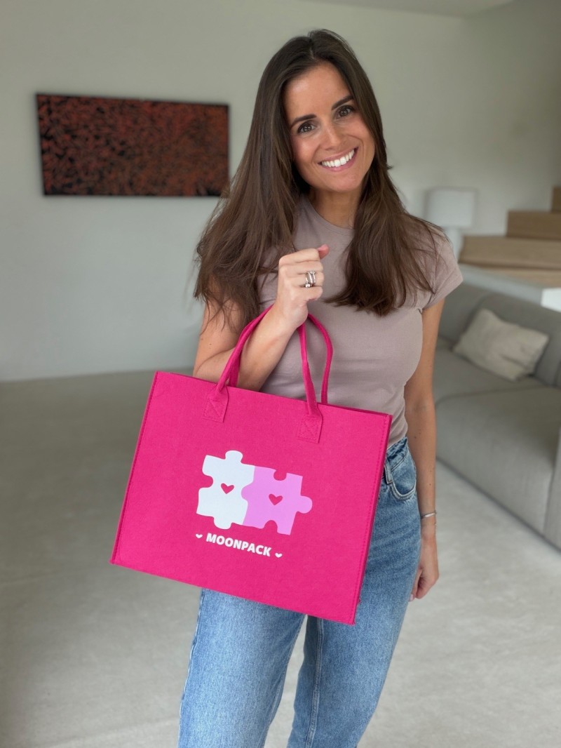 GRENOBLE BAG - PINK - M (35,5x11x28,5cm)