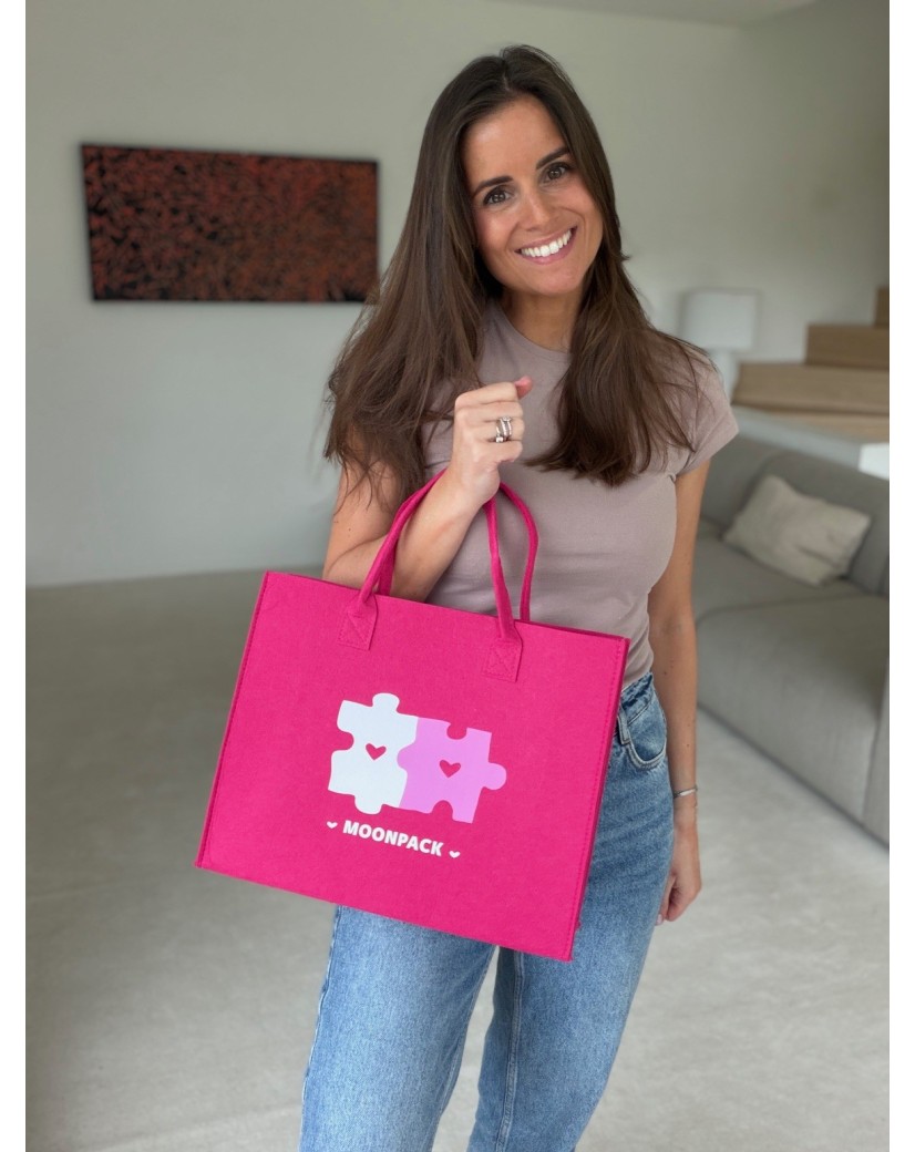 GRENOBLE BAG - PINK - M (35,5x11x28,5cm)