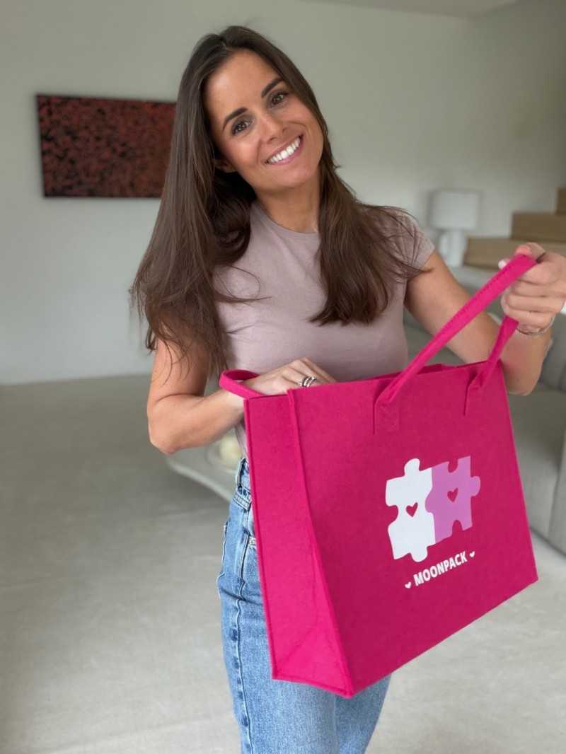 GRENOBLE BAG - PINK - M (35,5x11x28,5cm)