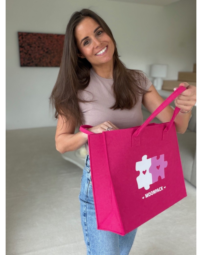 GRENOBLE BAG - PINK - M (35,5x11x28,5cm)