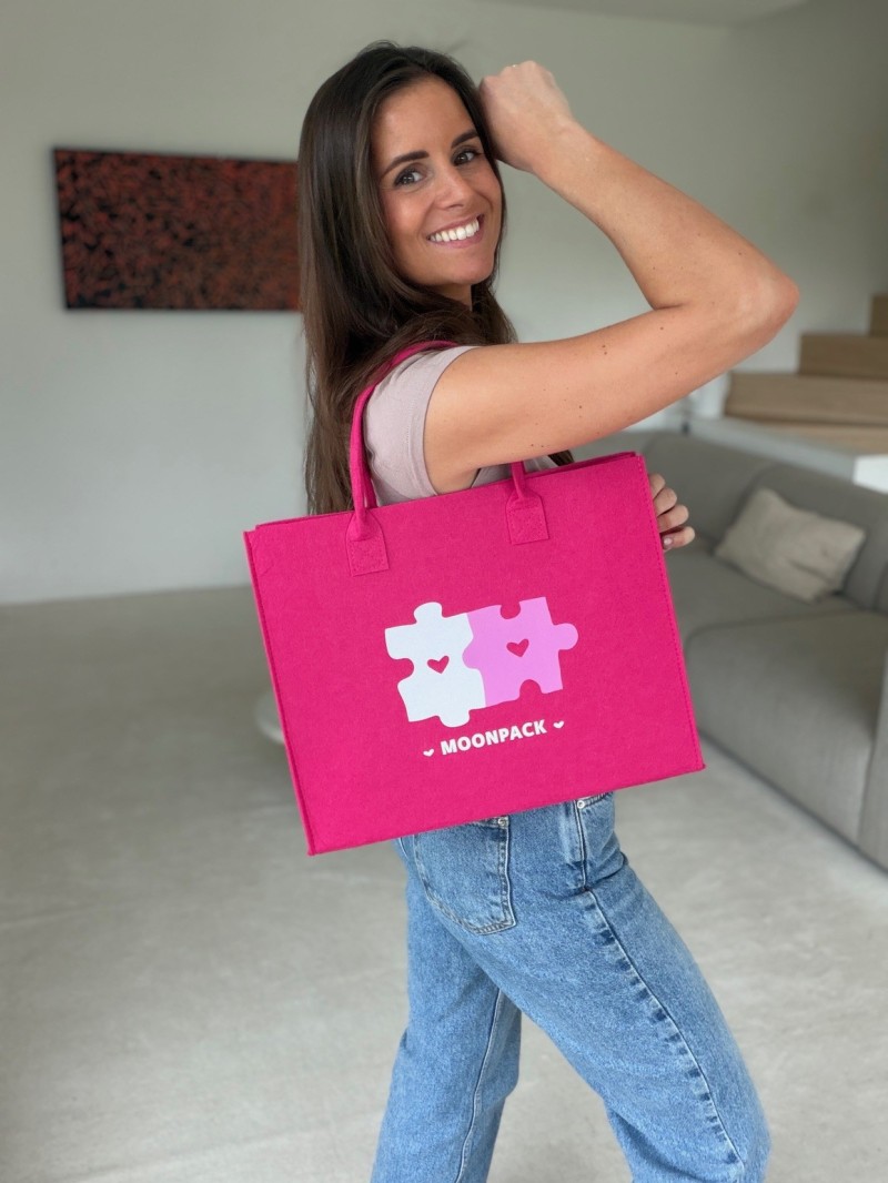 GRENOBLE BAG - PINK - M (35,5x11x28,5cm)