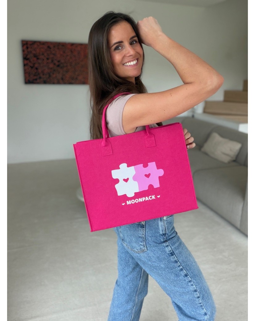 GRENOBLE BAG - PINK - M (35,5x11x28,5cm)