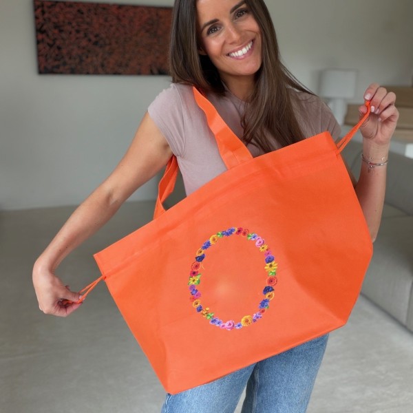 Tasche Nice Orange L (58x24x35cm)