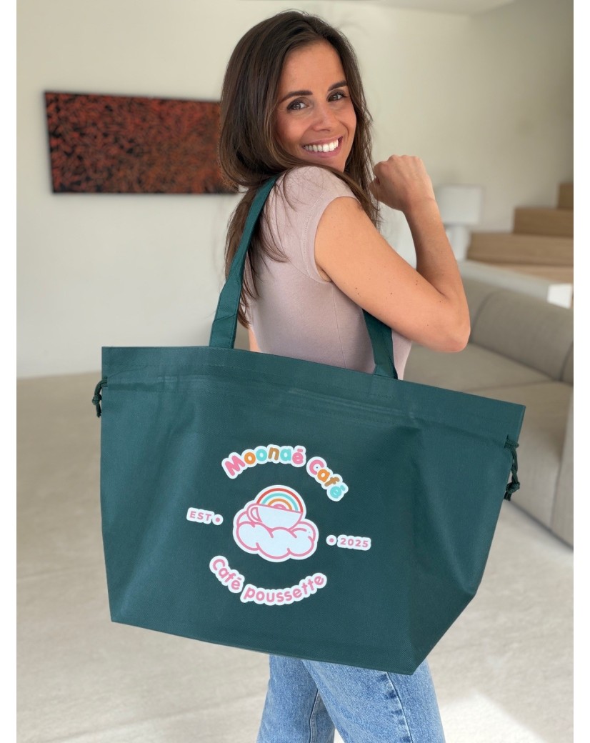 SAC NICE VERT SAPIN L (58x24x35cm)